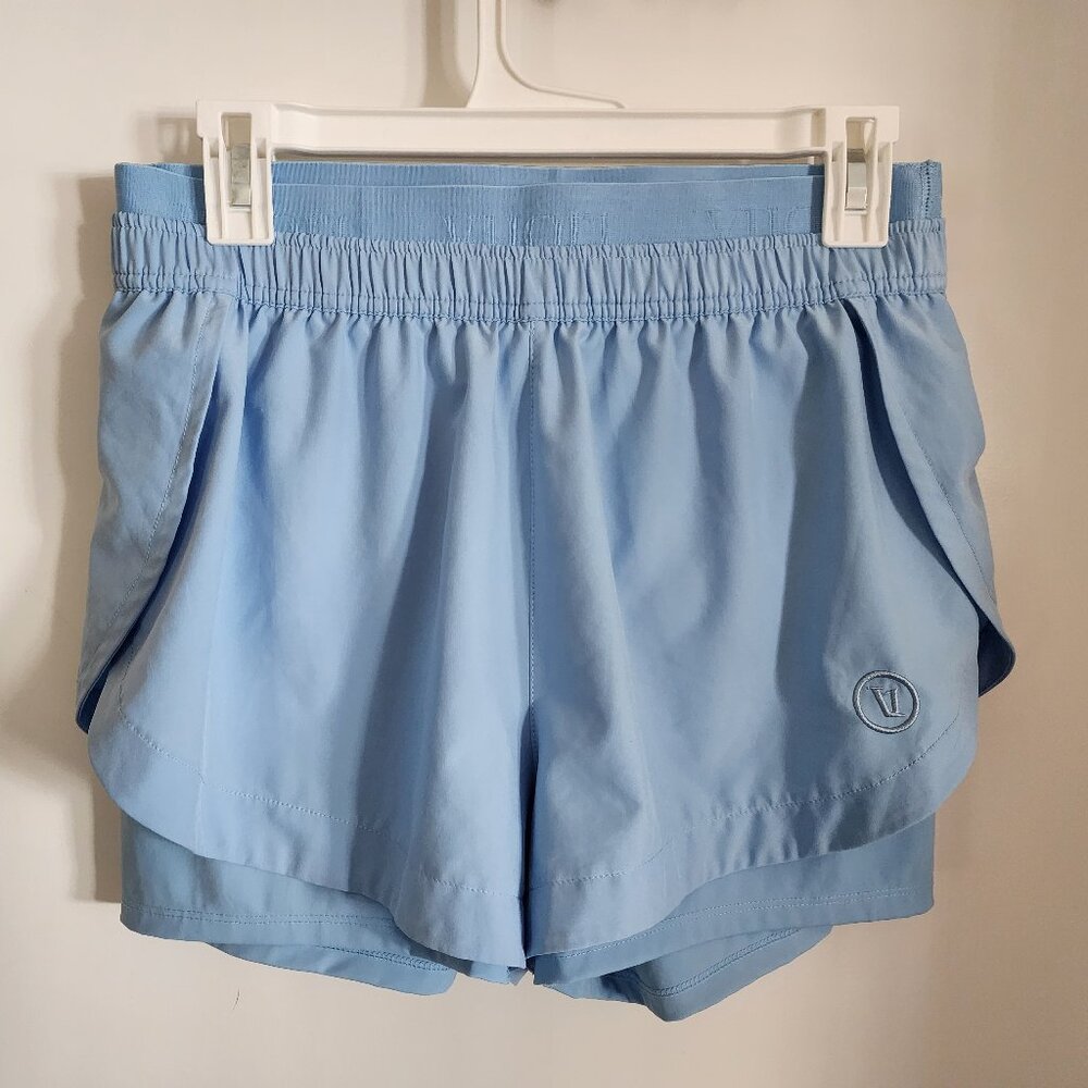 Vuori Clementine 2.0 Shorts Women’s Medium Blue Lined Athletic Running
